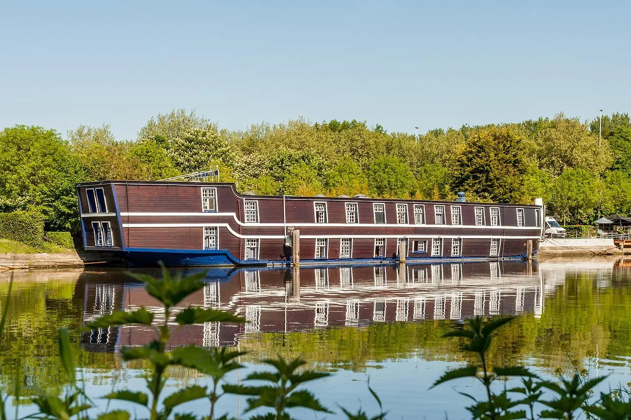 ***  Boat Hotel De Barge Bruges Belgique